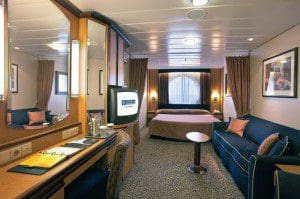 choosing a cabin on a cruise ship