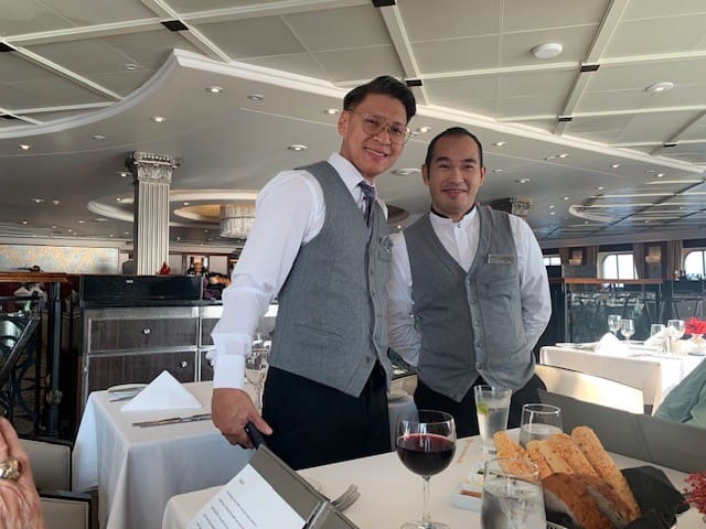 Azamara waiters